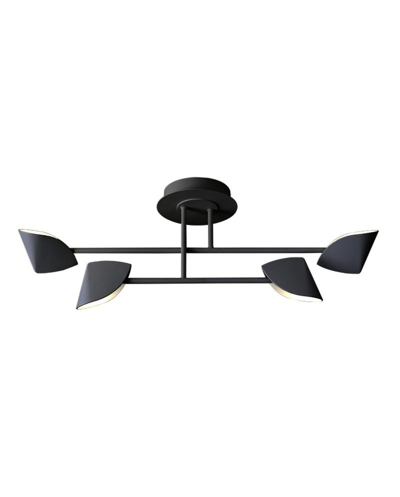 CAPUCCINA * SEMIPLAFÓN LED PEQUEÑO 28W